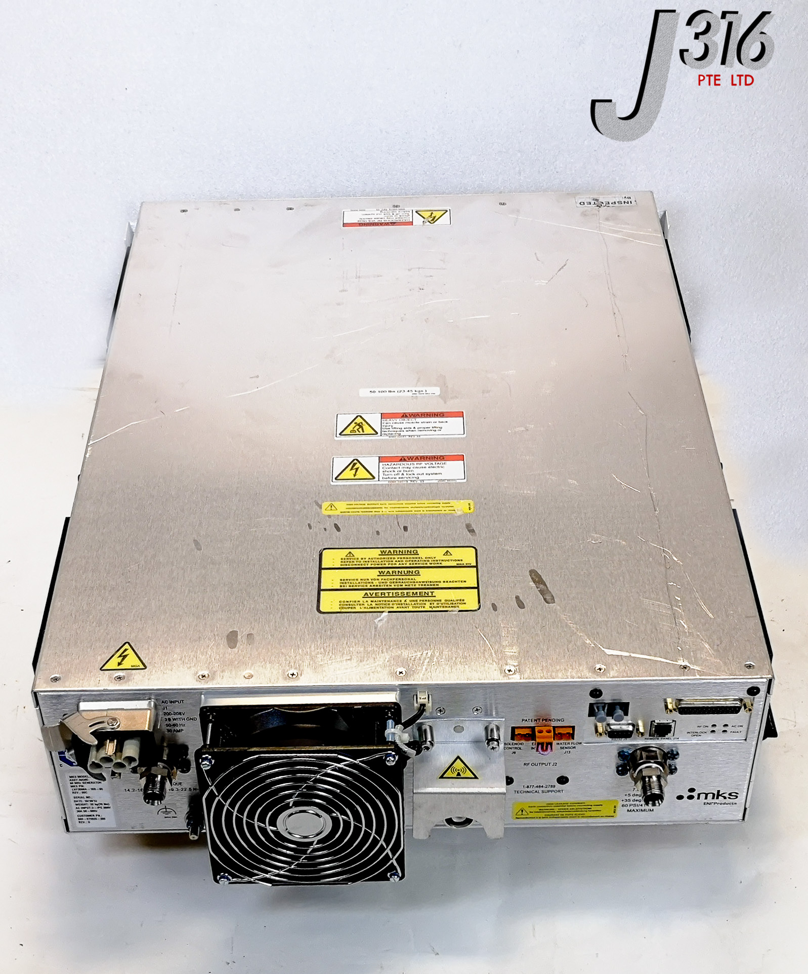G3 14315 MKS/ENI 60 MHZ RF GENERATOR,LVF3560A-10B-05,660-072826-200
